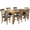 Obrazek Stół St-04 Dąb Sękaty 140x80+40 