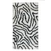 Obrazek Dywan Shaggy Sonic 0.8/1.5 Psr-13557 white/black