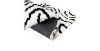 Obrazek Dywan Shaggy Sonic 0.8/1.5 Psr-13557 white/black