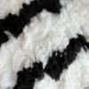Obrazek Dywan Shaggy Sonic 0.8/1.5 Psr-13557 white/black