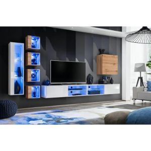 Obrazek  Meblościanka Switch Xxvi Biały/Wotan