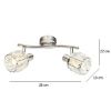 Obrazek Lampa 54356-2 Chrom Ls2