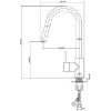 Obrazek Bateria kuchenna z w/w Elia 52IN BZ-89-W04-C czarna 