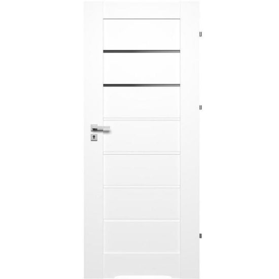 Obrazek Drzwi wewnętrzne CAMPE 2*6 60P Białe WC+PODC