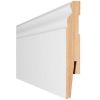 Obrazek Listwa okleinowana LO3 15x100x2400mm biała frez