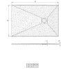 Obrazek Brodzik prostokątny Opal 140/80/2.6 biały