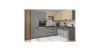 Obrazek Szafka kuchenna SCANDI jodełka/antracyt 60 nagu-36 1f