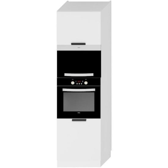 Obrazek Szafka kuchenna Denis d60pk mv 2133 pl biały satyna mat 