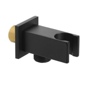 Obrazek  Przyłącze kątowe kwadratowe SC-P1-041 czarne 