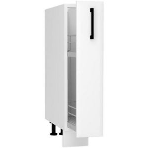 Obrazek Szafka Kuchenna Irma D15 Cargo + Kosz Biały Groszek Mat