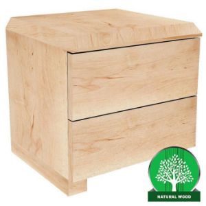 Obrazek Szafka nocna D-Form 2x Szuflada Olcha Naturalna