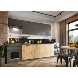 Obrazek Kuchnia Clara 240 szary grafit/artisan