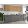 Obrazek Szafka kuchenna NESSA antracyt 40dk-215 2f