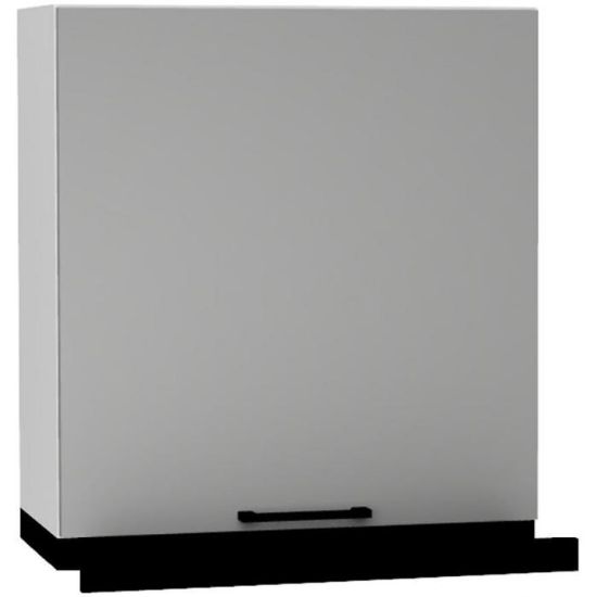 Obrazek Szafka kuchenna Max W60/68 Slim Pl z czarnym okapem Granit 