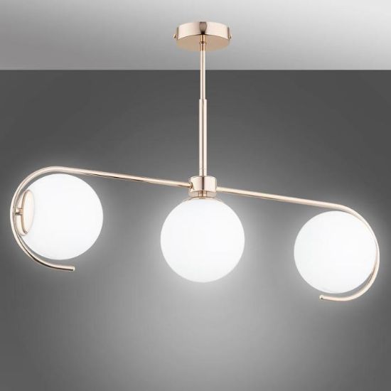 Obrazek Lampa Astana White op. ośw. 3 PŁ 63085 LW3
