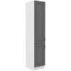 Obrazek Szafka kuchenna Stilo dustgrey/biały 40dk/210 2f