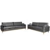 Obrazek Komplet Bellano 3/2/1 Grey Kronos 22 drewno naturalne