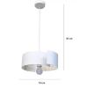 Obrazek Lampa Twist 2705/Z-B-1 Biała LW1