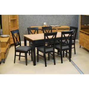 Obrazek Zestaw stół i krzesła Mediolan 1+6 