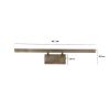 Obrazek Kinkiet Arte AB 407 AG-AB4W40 Antic Brass 4W K1