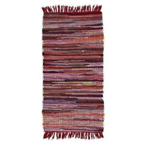Obrazek Dywan bawełniany Chindi 0.6/1.2 Cr-606 red multi