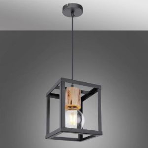 Obrazek Lampa 15476H Czarno-złota LW1