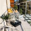 Obrazek Biokominek Sunset Garden czarny strukturalny