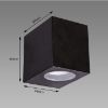Obrazek Lampa Gamp GU10 D Black 04018 K1