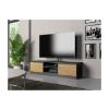 Obrazek Szafka RTV Tula Maxi (antracyt/dąb artisan)
