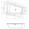 Obrazek Wanna Trend 160x120 prawa