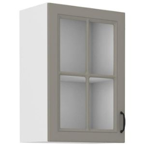 Obrazek Szafka kuchenna Stilo claygrey/biały 40gs/72 1f