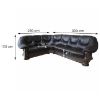 Obrazek Narożnik bez funkcji spania Grizzly Antique M600 22-23 lewostronny