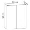 Obrazek Szafka kuchenna Gardena G60 white