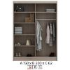 Obrazek Szafa Asturia 150 cm dąb sonoma