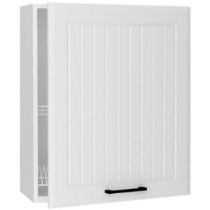 Obrazek  Szafka Kuchenna Irma W60su Alu Biały Groszek Mat 