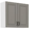 Obrazek Szafka kuchenna Stilo claygrey/biały 80g/72 2f