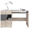 Obrazek Biurko Delta 125 DL9 dąb/antracyt