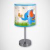 Obrazek Lampka Biur. Nuka E14 blue 03649 LB1
