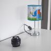 Obrazek Lampka Biur. Nuka E14 blue 03649 LB1