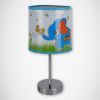 Obrazek Lampka Biur. Nuka E14 blue 03649 LB1