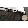 Obrazek Osłona balkonowa 90cm/500cm grafit
