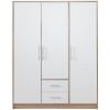 Obrazek Szafa Smart SR2 150 cm dąb sonoma/biały