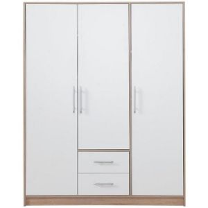 Obrazek Szafa Smart SR2 150 cm dąb sonoma/biały