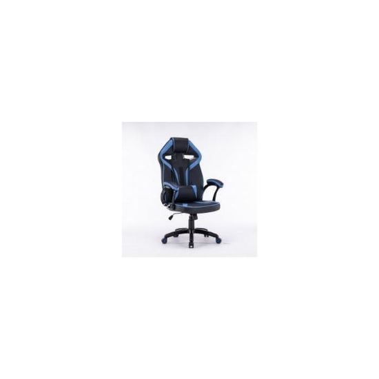 Obrazek Fotel obrotowy gamingowy Wawrzyniec (niebieski)