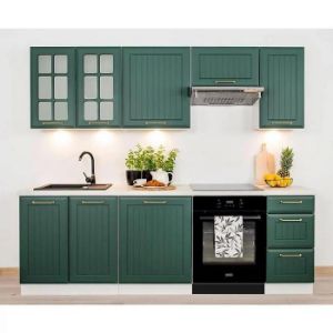 Obrazek Kuchnia Irma 180/240 zielony mat