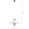 Obrazek Lampa Salix chrom 60454 LW1