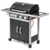 Obrazek Grill gazowy Nevada 4+1 (11,2+ 2,5 kW) 19751G