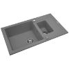 Obrazek Zlew Sparta Plus (78x48) 1½B 1D szary beton
