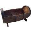 Obrazek Drewniana doniczka 60x35x34 cm