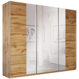 Obrazek Szafa z lustrem Praga 250 dąb wotan